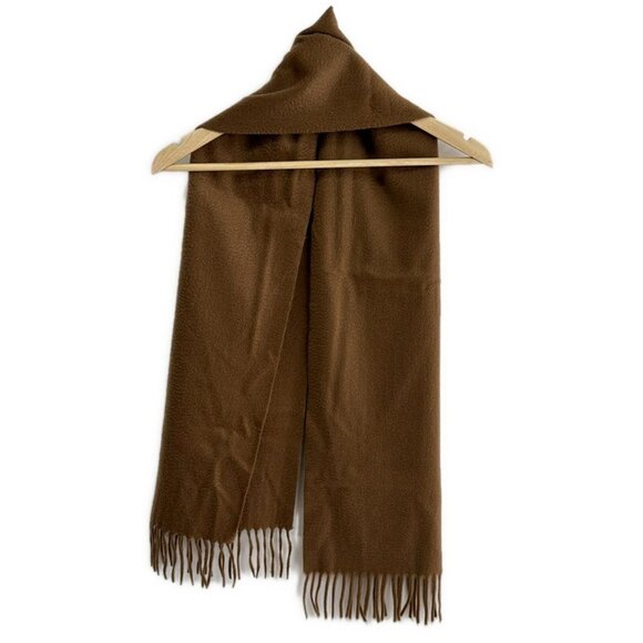 Auth LOUIS VUITTON Echarpe Jerome M71286 Caramel - Scarf Cashmere - Picture 1 of 10